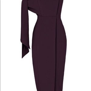 romi structured midi dress